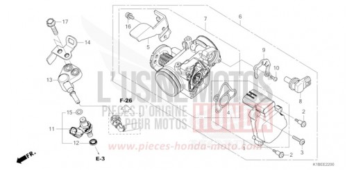 CORPS DE PAPILLON NSS350AP de 2023